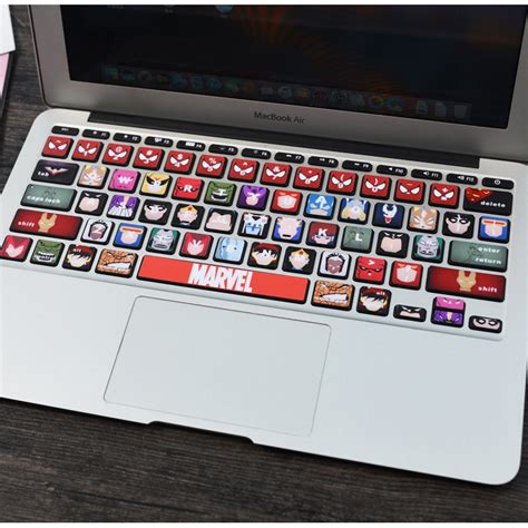 Superhero Macbook Stickers | giftcartoon