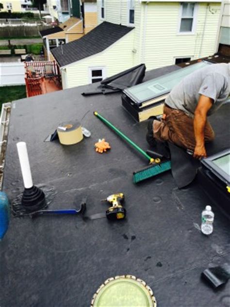 Rubber Roof Installation in Wakefield & Boston MA | Burke Roofs