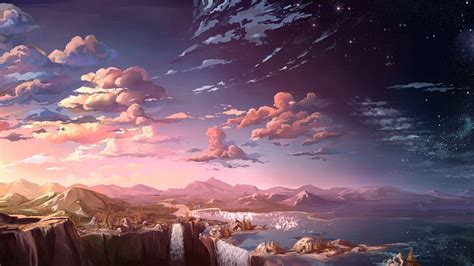 Beautiful Anime Scenery Wallpapers - Top Free Beautiful Anime Scenery Backgrounds - WallpaperAccess