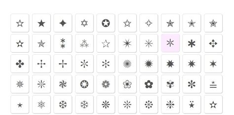 star symbols | Cool text symbols, Cool symbols, Keyboard symbols