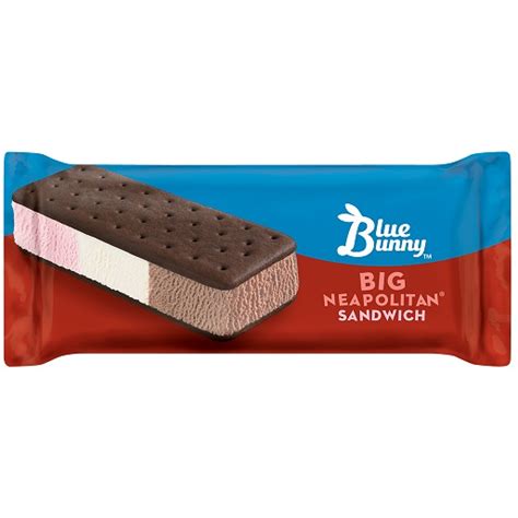 Blue Bunny Neapolitan Ice Cream Sandwich – CeeVee Vending Office Coffee Online Ordering