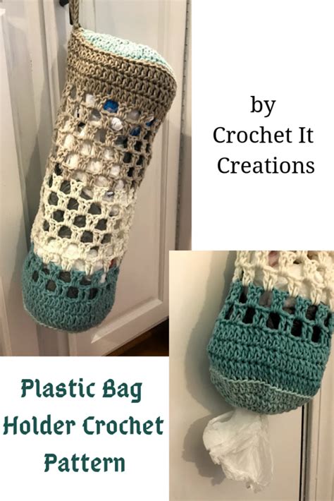 Crochet Plastic Bag Holder Pattern - Crochet It Creations