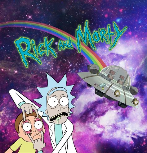 Rick and Morty galaxy collage by FranzTheSkeleton on DeviantArt