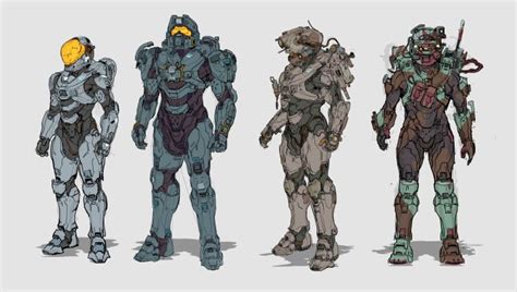 Halo 5 Concept Art Sampling Revealed - IGN | Halo armor, Halo 5, Concept art