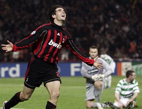 Kaka ranks goal against Celtic for AC Milan as one of his top three Champions League strikes ...