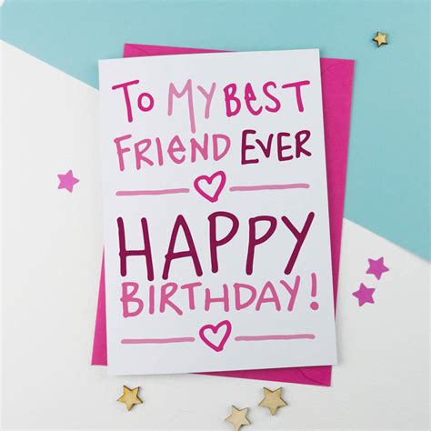 Printable Friend Birthday Cards