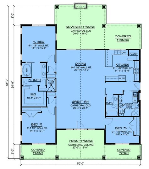 Three Bedroom House Plan With Measurements | www.cintronbeveragegroup.com