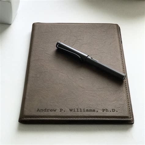 Leather Notepad - Etsy