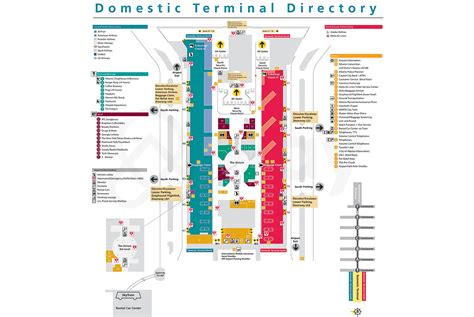 Atlanta Airport Terminal Map - Atlanta Airport Food, Shops Guide