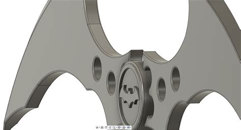 Batarang stl 3D model 3D printable | CGTrader