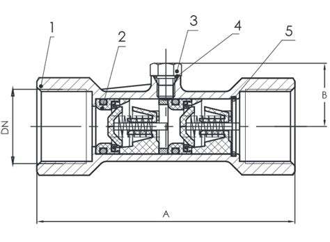 double check valve diagram Double check valve backflow prevention assembly