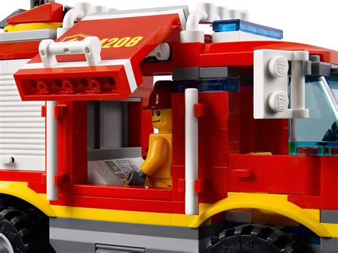 onetwobrick11: LEGO set database: set database: LEGO 4208 fire truck