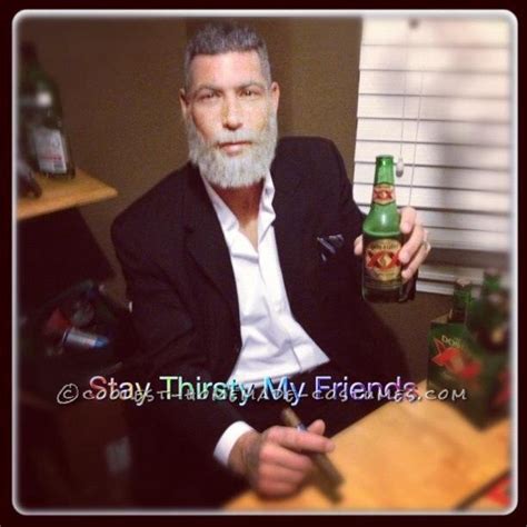 Coolest Dos Equis Beer Commercial Costume: The Most Interesting Man in The World