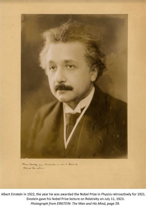 Einstein’s Nobel Prize Address Centennial | Einstein: The Man And His Mind