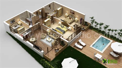 3d Luxurious Residential Floor Plan, Other by yantramstudio - Foundmyself