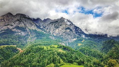 Scenic view of mountains against sky, Werfen, Austria | Windows Spotlight Images