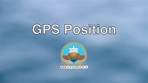 GPS Position - YouTube