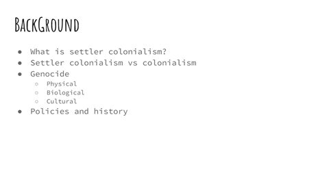 Plaga Cualquier Virgen settler colonialism definition Ortodoxo Recomendado insondable