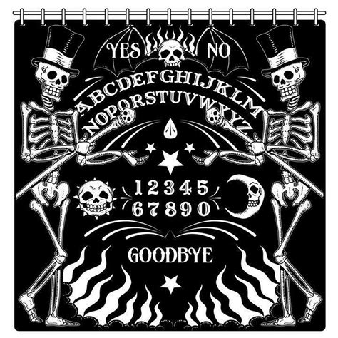 Ouija Board Black And White - 1280x1280 Wallpaper - teahub.io