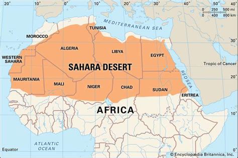 Sahara | Location, History, Map, Countries, Animals, & Facts - Journey To Egypt