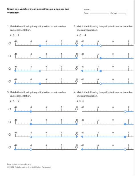 Edia | Free math homework in minutes - Worksheets Library