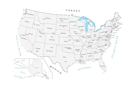 united states map with capitals gis geography - printable states and capitals map united states ...