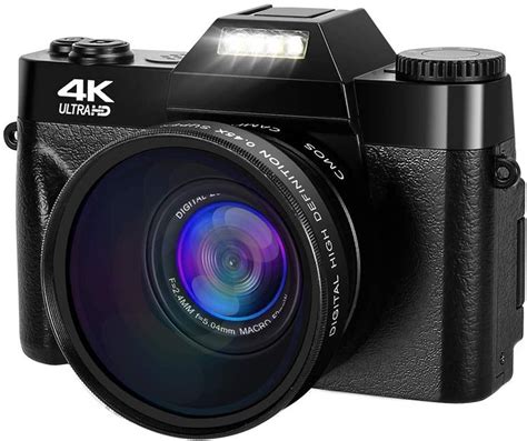 Amazon.com : 4K Camera Digital Camera 48MP Vlogging Camera with YouTube 30FPS Video Camera ...