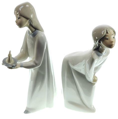 Lot - (3) Lladro Glossy Porcelain Ballerina Figurines