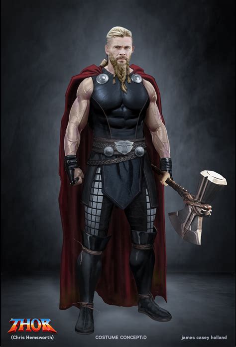 James Casey Holland - THOR fan art Costume Concept