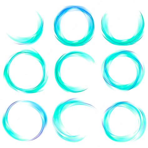 Free Vector | Abstract banner set in blue