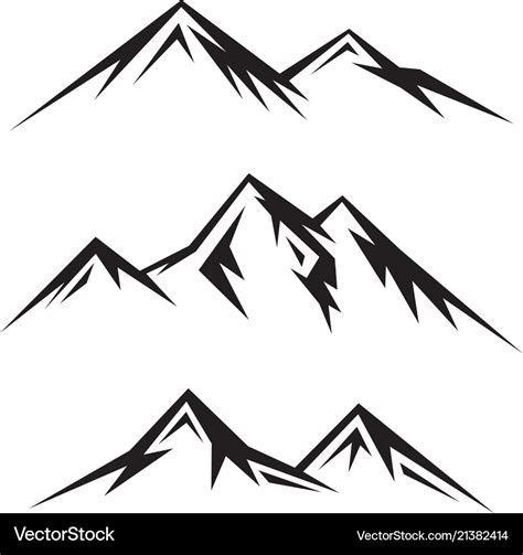 Mountain Royalty Free Vector Image - VectorStock