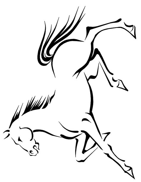 Horse Stencil Printable