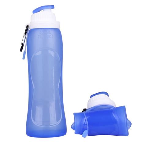 Silicone water bottle, Cheap silicone foldable water bottle manufacturer|silicone water bottle