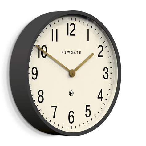 Large Contemporary Grey Wall Clock | Newgate Clocks | Mr Edwards | Grey wall clocks, Newgate ...