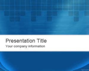 Free Abstract Blue PowerPoint Template