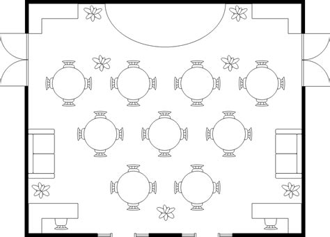 Banquet Hall Floor Plan | Floor Plan Template