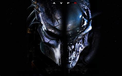 HD wallpaper: Alien vs Predator movie poster, Aliens Vs. Predator: Requiem | Wallpaper Flare