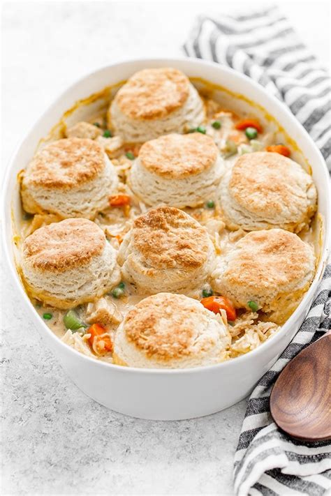 Chicken-Pot-Pie-with-Buttermilk-Biscuit-Crust-Photo-1 | Good Life Eats