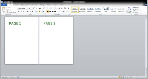 How to Insert a Blank Page in MS Word? - GeeksforGeeks