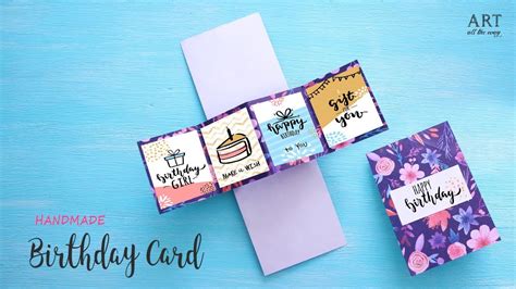 DIY Pop-up Greeting Card | Handmade Greeting Cards - Crafts Road