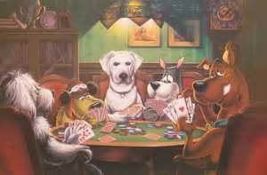 Scooby-Doo Playing Poker - DogsPlayingPoker.org