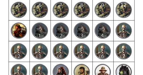 Versatile D&d Tokens Printable | Tristan Website