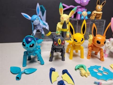 Pokemon Mega Construx Every Eevee Evolution Loose | #4568224557