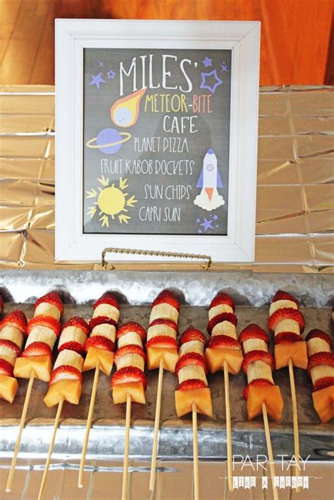 Space Party Food Ideas & Printables - Party Like a Cherry