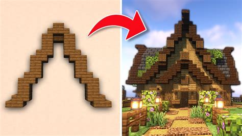 How To Make Better Roofs in Minecraft - YouTube