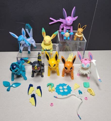 Pokemon Mega Construx Every Eevee Evolution Loose | #4568224557