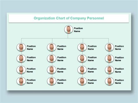 Free Easy Organizational Chart Template Of Organizational Chart Simple | The Best Porn Website