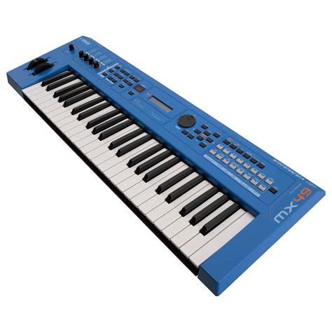 Yamaha MX49 II Music Production Synthesizer, Blue at Gear4music