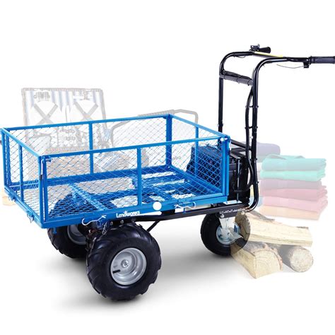 Buy Landworks Utility Cart Hand Truck Power Wagon Super Duty Electric 500W Battery Driven Max ...