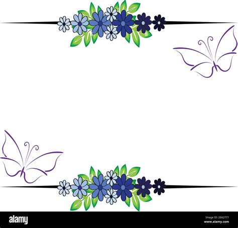 Butterfly Border Design